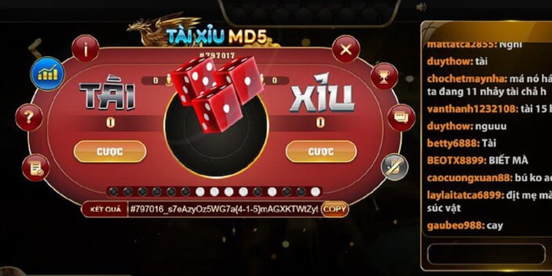 Tài xỉu MD5 - Chiến thuật hiệu quả ăn lớn