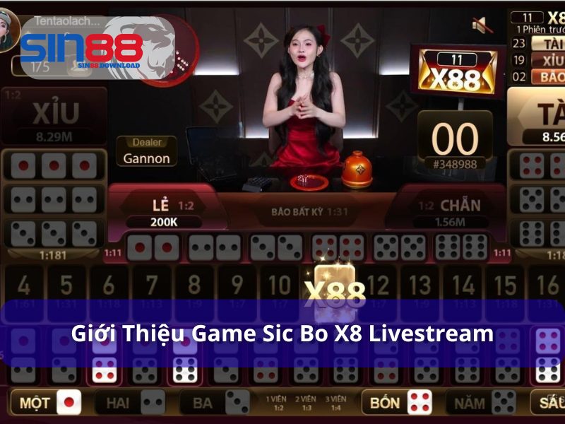 sic bo x8 livestream