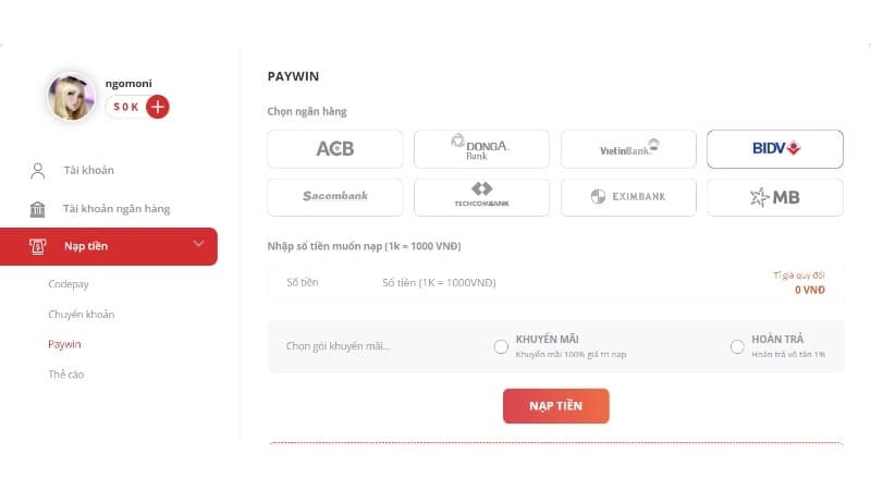 MAY88 - Nhà Cái MAY88 Uy Tín, Nhiều Ưu Đãi Khuyến Mãi 4 Nạp tiền tại MAY88